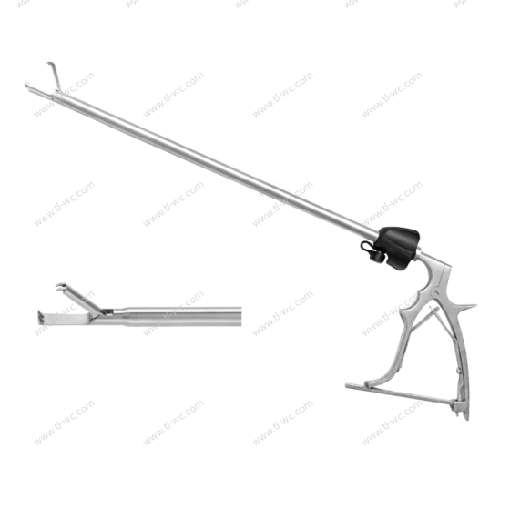 Strumento chirurgico laparoscopico grandi pinze (2+3/ denti) 10MMX330MM