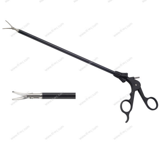Forbici per strumenti chirurgici laparoscopici (forbici curve) 10MMX330MM