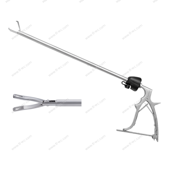Forceps pour instruments chirurgicaux laparoscopiques (forceps gastriques) 10MMX330MM