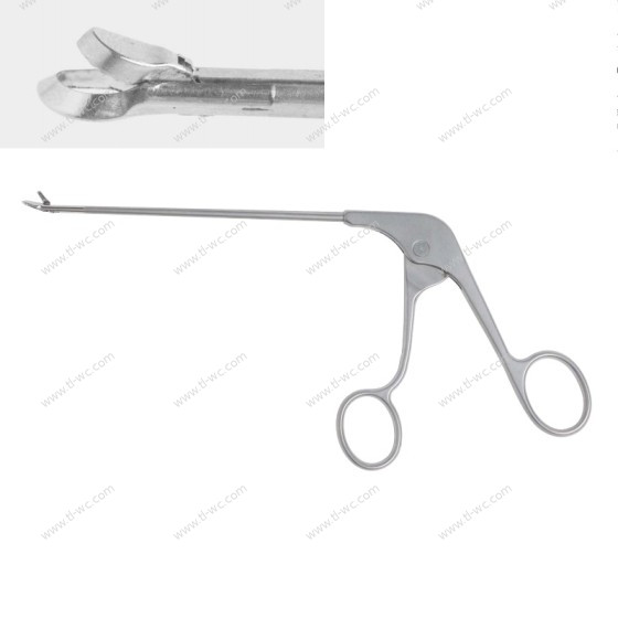 Artroscopia - óvalo izquierdo - pinza azul - pinza oblicua izquierda y pinza de corte - curva izquierda - especificación - 4,5mm x 120mm