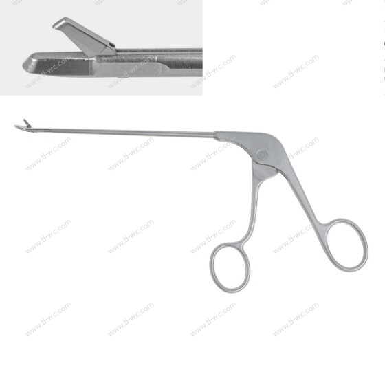 Artroscopia - bistecche di aquila - pinze blu - pinze mordenti e taglienti di tipo aquile-beak - tipo rettilineo - specifiche - 3,2 mm x 120mm