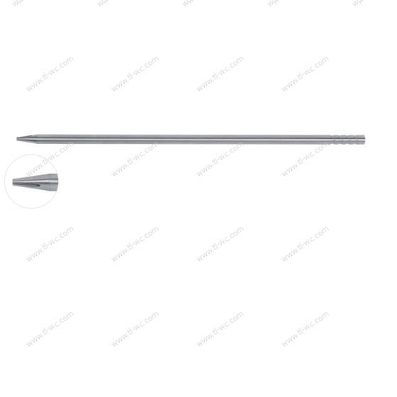 Barres de guidage à deux canaux pour instruments chirurgicaux endoscopiques de la colonne vertébrale
