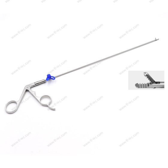 Endoscopio raquídeo - pinzas de núcleo pulposo con pinza dent- 3,5mm x 260mm -0°