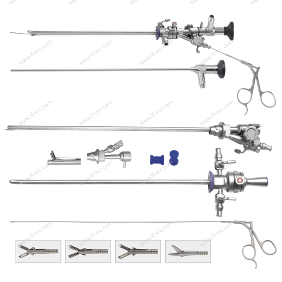 Instruments de chirurgie urologique endoscopique cystoscope set